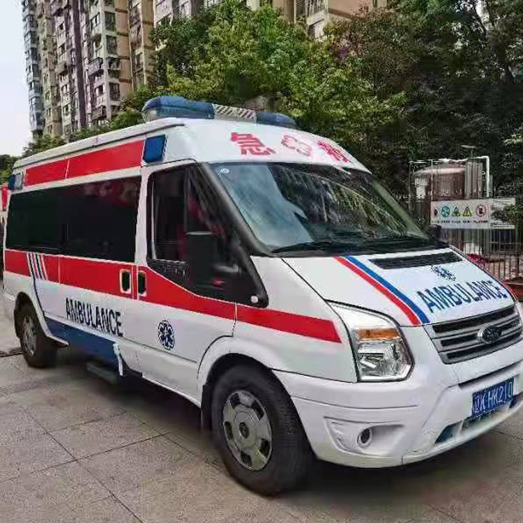 太平长途救护车护送病人返乡